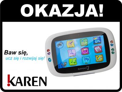 Tablet dla dziecka 7'' GOCLEVER Genius 7 4GB WiFi
