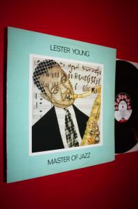 LESTER YOUNG - MASTER OF JAZZ LP /f37