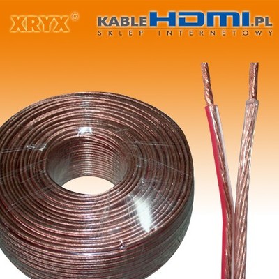 MARKOWY kabel kolumnowy XRYX 2x4mm2 - na metry