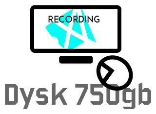Dysk Cyfrowy Polsat 750Gb  do Dekod.HD5000/HD5500s