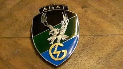 odznaka emaliowana sygnowana Agat Polska