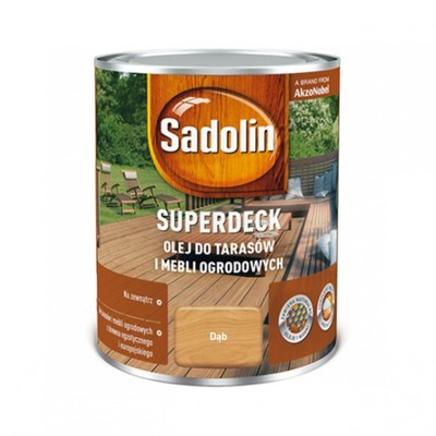 Sadolin Superdeck olej 2,5L DĄB do tarasów, drewna
