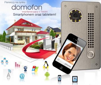 DOMOPHONE wideodomofon na telefon tablet Android