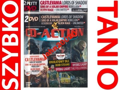 5/2016 CD ACTION.2 X DVD.CASTLEVANIA.KOD STEAM DLC