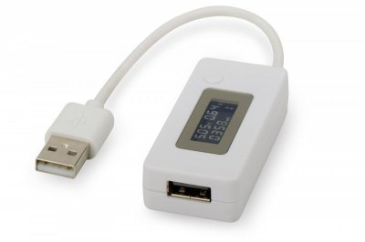 Miernik USB tester napiecia natezenia woltomierz