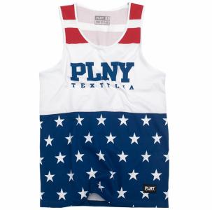 Tanktop koszulka PLNY Stars Stripes US Lato 2015 M - 5431323857 - oficjalne  archiwum Allegro