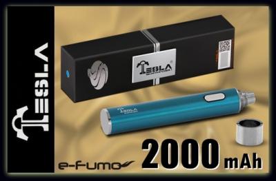 Bateria Tesla Sidewinder I Blue 2000 mAh 510 / eGo - 5228633753 - oficjalne  archiwum Allegro