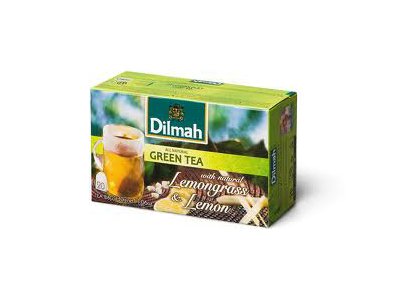 Dilmah herbata Green  Lemongrass &amp; Lemon 20 sz