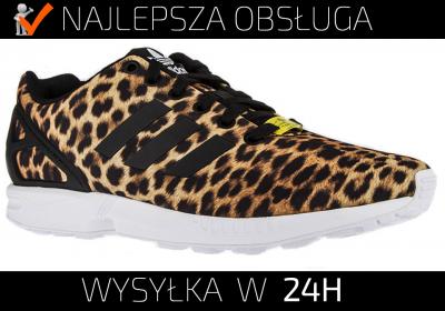 Damskie buty Adidas ZX FLUX W Leopard M18768 38-41 - 5569814229 - oficjalne  archiwum Allegro