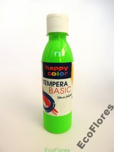 Farba Tempra basic zielona fluorescencyjna 250 ml