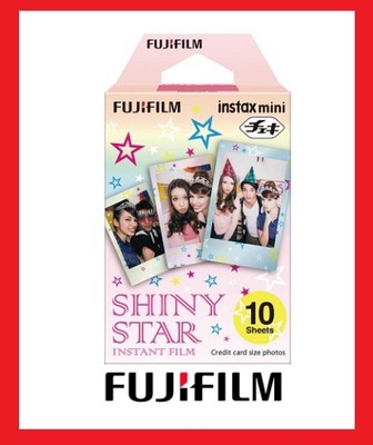 Klisza Fujifilm Instax Mini Shiny Star 10szt Nowy
