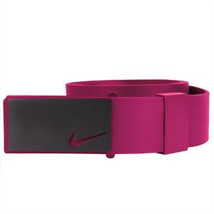Nike sleek plaque belts pink