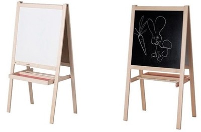 MALA sztaluga tablica dla dzieci dwustronna IKEA - 6266130629 - oficjalne  archiwum Allegro