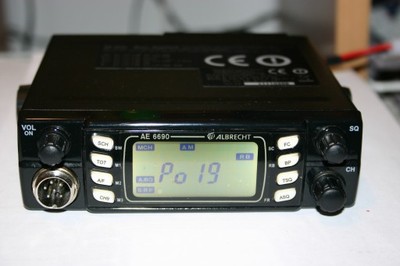 Cb Radio Albrecht AE 6690, ASQ, jak nowy