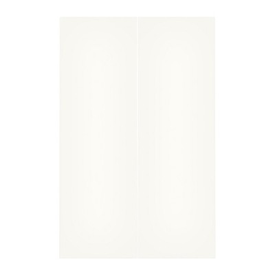Drz sza nar 2 szt, biały-25x80 cm-HAGGEBY-IKEA