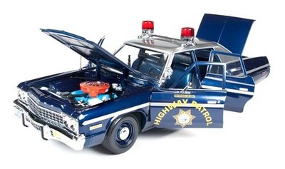 ERTL Dodge Monaco 1975 Nevada Police  Blue 1:18 AM