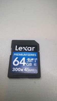 KARTA PAMIĘCI SD LEXAR 64GB 300X45MB/S