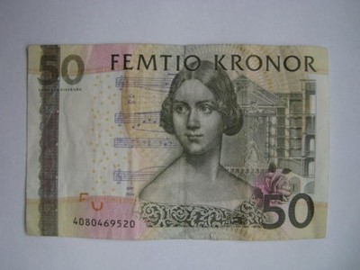 Szwecja - 50 Kronor - 2001 - P64
