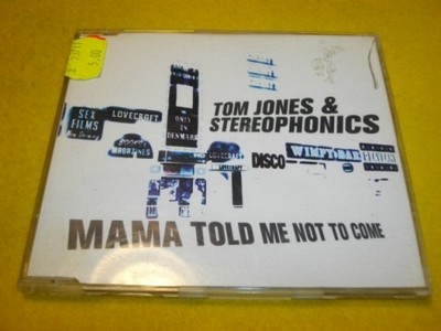Tom Jones &amp; Stereophonics- Mama Told-- Maxi CD