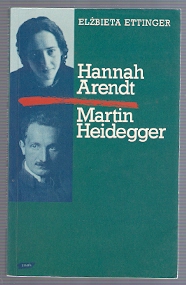 Ettinger - Hannah Arendt Martin Heidegger #5125