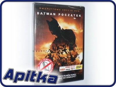 2xDVD - BATMAN - POCZĄTEK (2005) -  folia lektor
