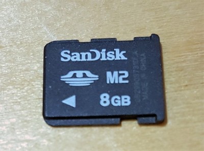 KARTA PAMIĘCI 8GB SANDISK MEMORY STICK MICRO M2