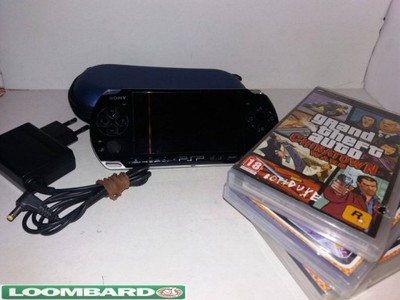 SONY PSP 3004 + 3 GRY + ŁAD + ETUI