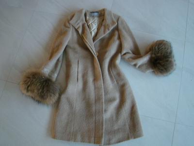 Nowy Luksusowy płaszcz JASS- NATURALNY LIS - 4746896703 - oficjalne  archiwum Allegro