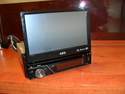RADIO SAMOCHODOWE AEG AR 4026 LCD 7&apos;&apos; DVD,USB !!! - 6552976592 -  oficjalne archiwum Allegro