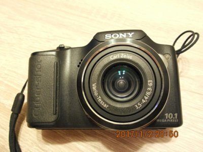 Sony DSC H-20 Karta 4 GB, Bateria, Kable, BDB STAN