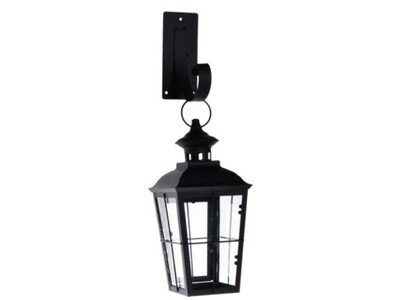 Lampion wiszący czarny na ścianę latarnia scandi - 6513211730 - oficjalne  archiwum Allegro