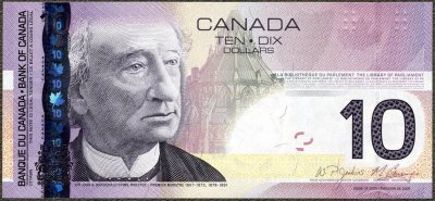 Kanada - 10 dolarów 2009  P102Ae * UNC * papier