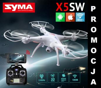 DRON QUADCOPTER SYMA X5SW CAM HD FPV WIFI -23%