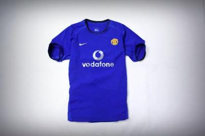 Nike 2002-03 Manchester United 3rd Vodafone XL