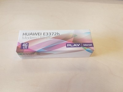 Modem LTE Huawei E3372h   PLAY / Bez locka NOWY