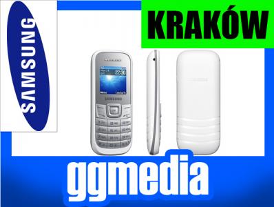 TELEFON SAMSUNG GT-E1200 BIAŁY WHITE FV23% GWAR 24
