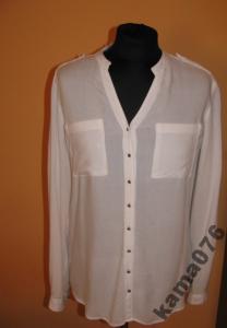 reserved-biała bluzka koszulowa w roz.m
