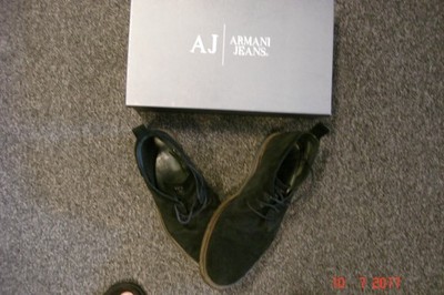 Buty ze skóry oryginalne firmy Armani
