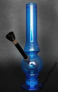 Bongo wodne akrylowe niebieskie 22 cm ! 03023