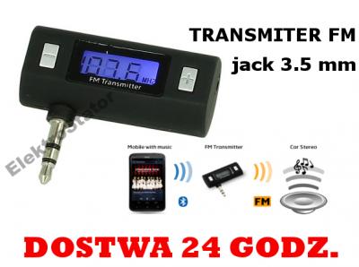 Transmiter radiowy FM jack 3.5 iPhone Samsung T03