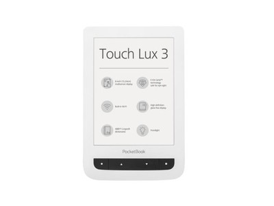 POCKETBOOK TOUCH LUX 3 WHITE 6&quot; PB626-D-WW