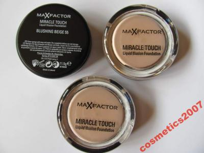 MAX FACTOR Miracle Touch podkład 55 Blushing Beige