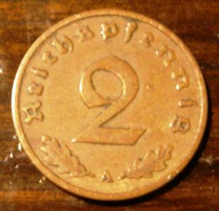 2 pfennig - 1938