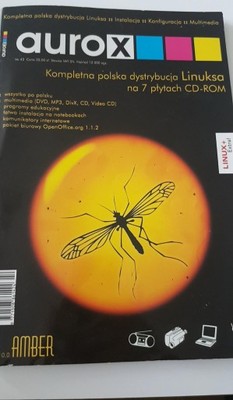 AUROX LINUX 7 płyt CD + gazeta