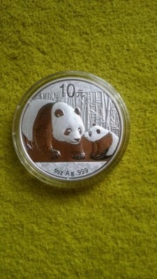 Moneta Chińska Panda 2011 - 1 uncja srebra