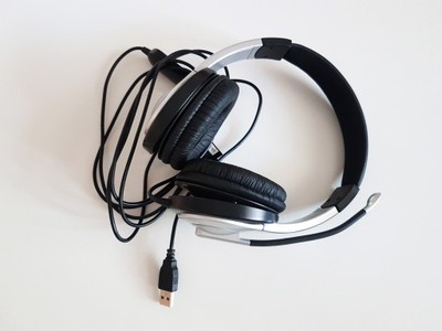 Słuchawki HP Premium Digital Headset HUD-02 USB - 6862275670 - oficjalne  archiwum Allegro