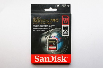 Karta pamięci SanDisk Extreme PRO SDXC UHS-II 128