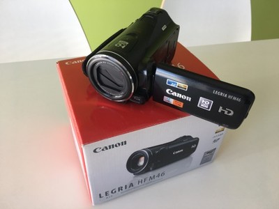 Canon Legria HF M46, 16GB, dwa sloty na karty SD