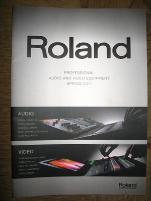 Roland Professional Audio and Video Equipment