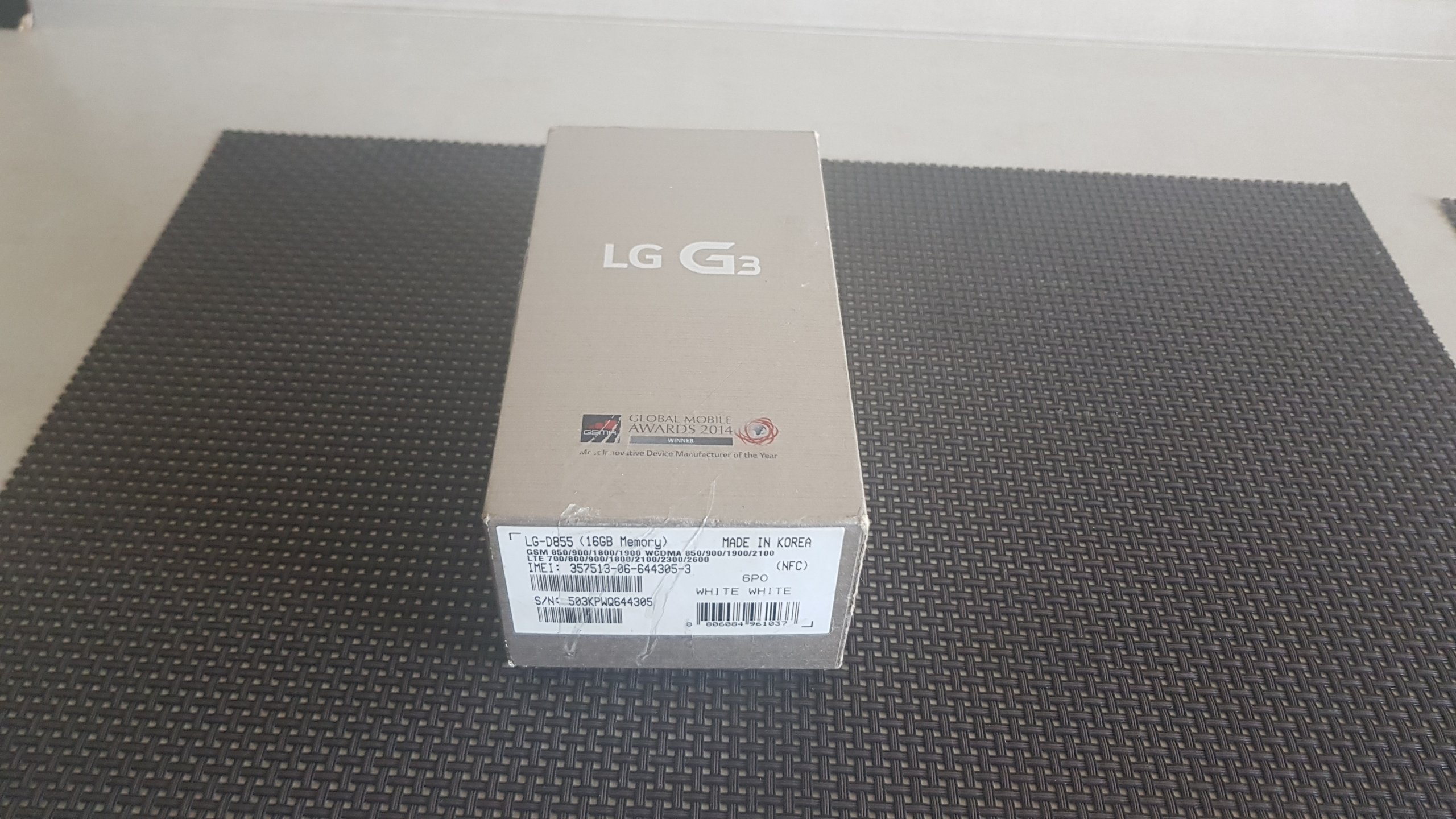 Lg g3 d855 nowy bialy paragon gwar.producenta PL!
